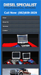 Mobile Screenshot of dieselspecialist.net